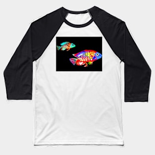 Cichlids Fish Baseball T-Shirt